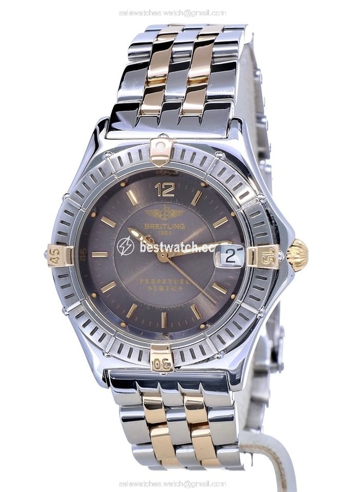 IMG_9085 Breitling Womens watch Quartz Gold Steel B62022 Replica 2