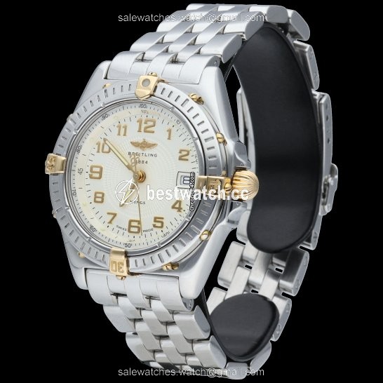 IMG_9085 Breitling Womens watch Quartz Gold Steel B67350 Replica 2