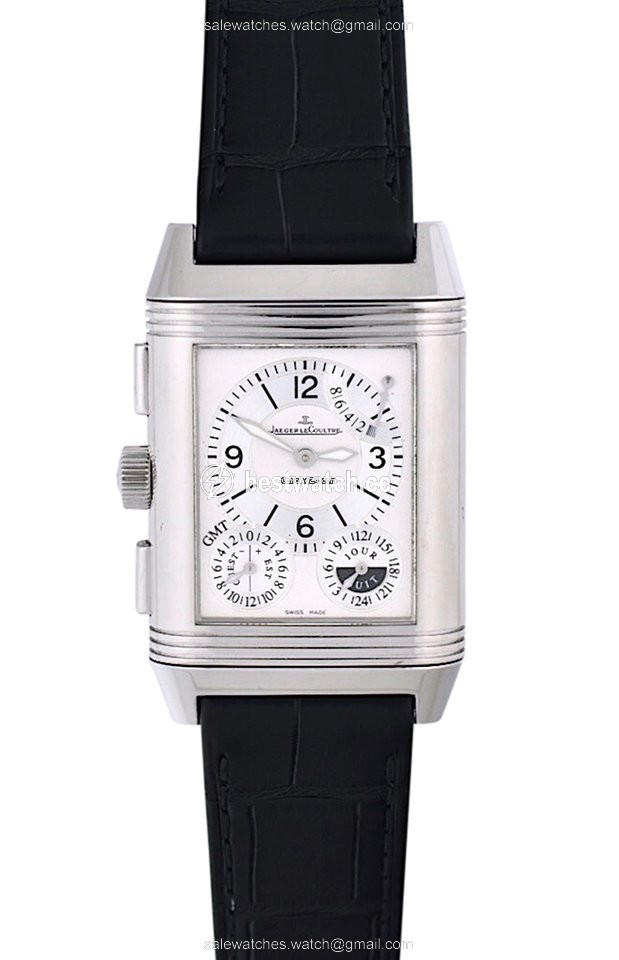 Jaeger-LeCoultre Reverso Grande Date Mens watch Unisex Manual winding Steel 240.8.18 Replica 2