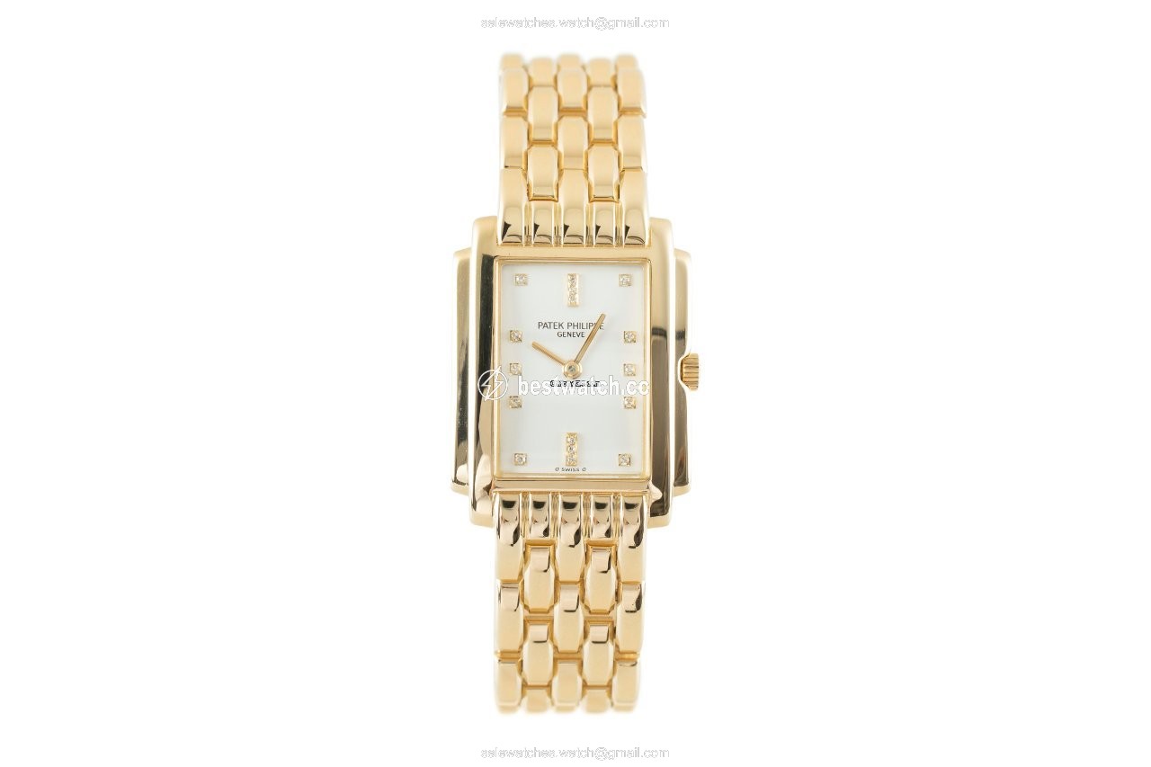 IMG_9085 Patek Philippe Gondolo Womens watch Quartz Yellow gold 4824 1 Replica 2