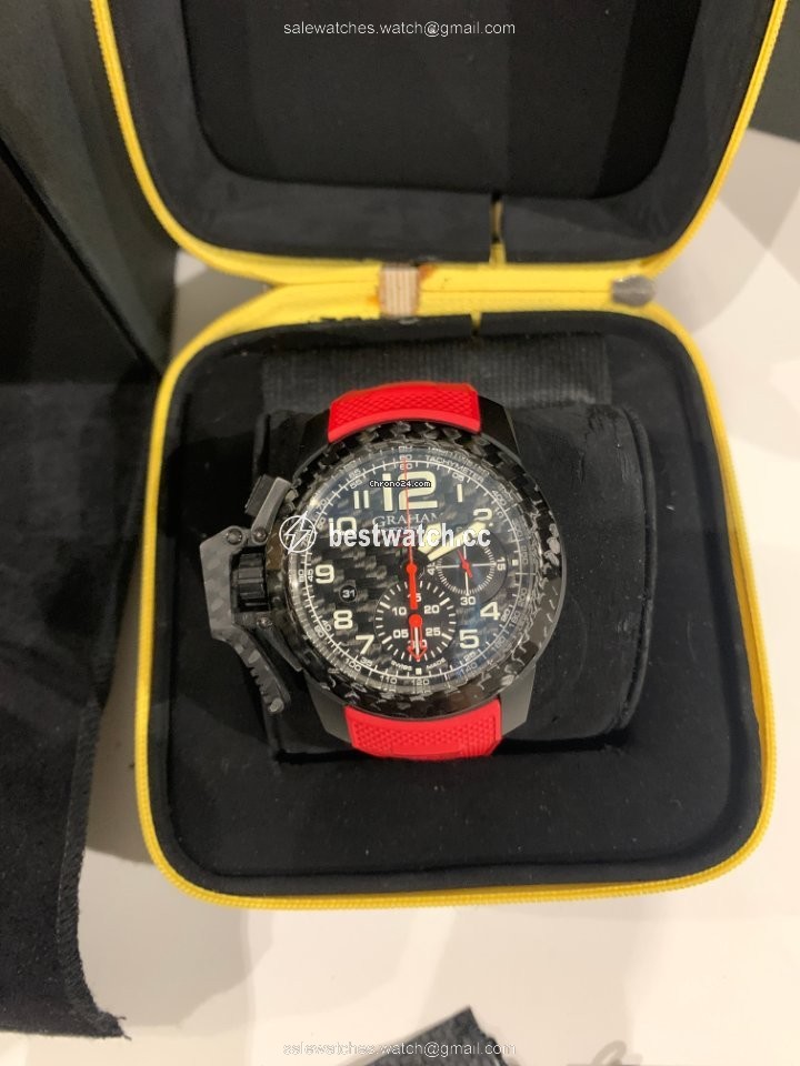 IMG_9085 Graham Chronofighter Oversize Mens watch Unisex Automatic Carbon 2CCBK.B11A Replica 2