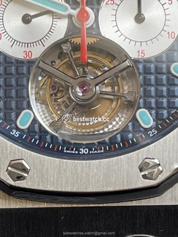 IMG_9085 Audemars Piguet Royal Oak Tourbillon Mens watch Unisex Manual winding Steel 25977ST.OO.1205ST.01 Replica 2