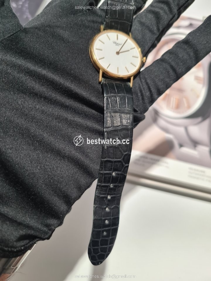 IMG_9085 Chopard Classic Mens watch Unisex Quartz Yellow gold 1091 Replica 2