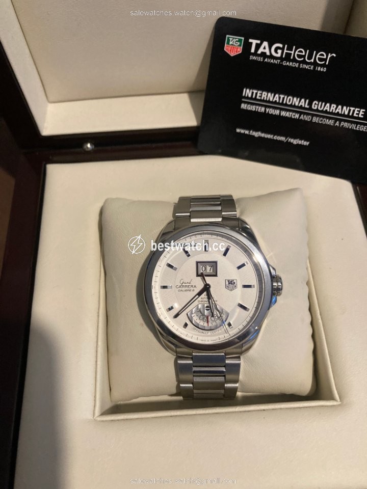 IMG_9085 TAG Heuer Grand Carrera Mens watch Unisex Automatic Steel WAV5112 Replica 2