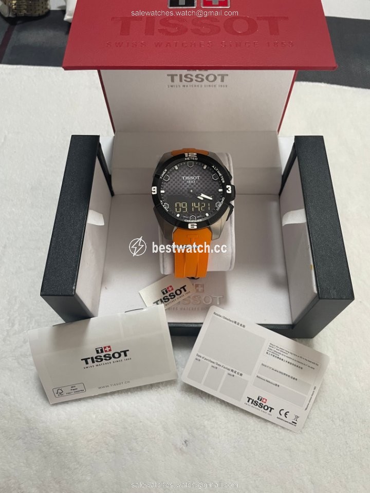 Tissot T-Touch Expert Solar Mens watch Unisex Quartz Titanium T091420A Replica 2
