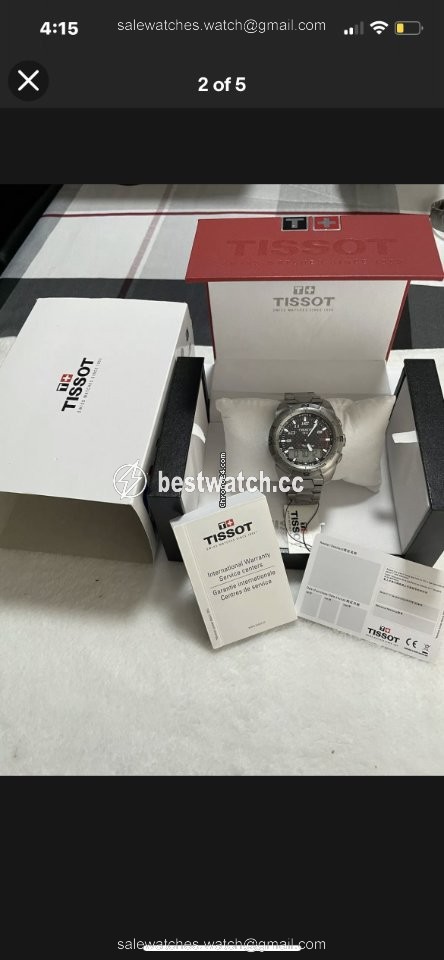 Tissot T-Touch Expert Mens watch Unisex Quartz Titanium T013420A Replica 2