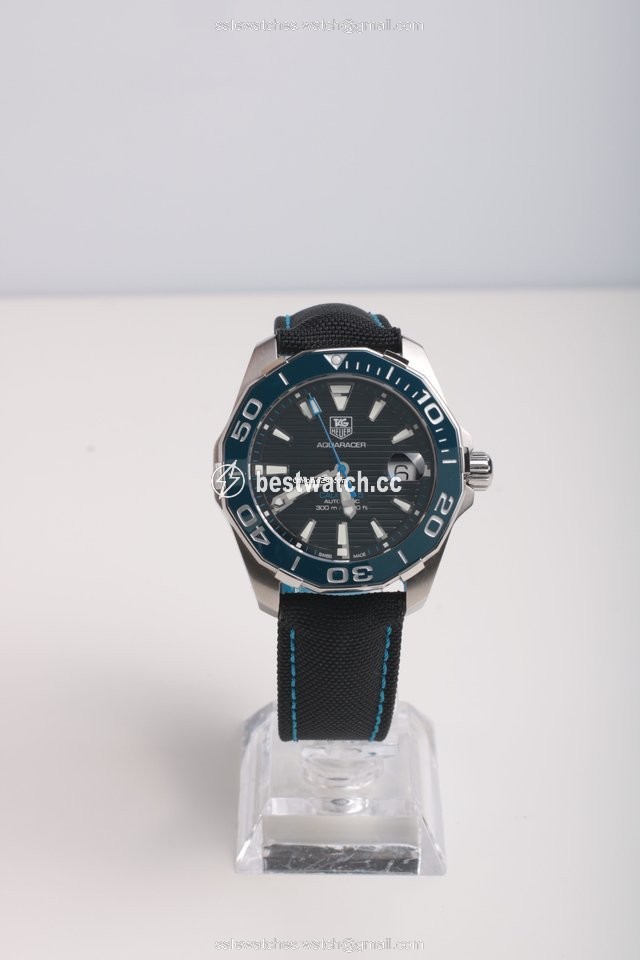 IMG_9085 TAG Heuer Aquaracer 300M Mens watch Unisex Automatic Steel WAY211B.FC6363 Replica 2