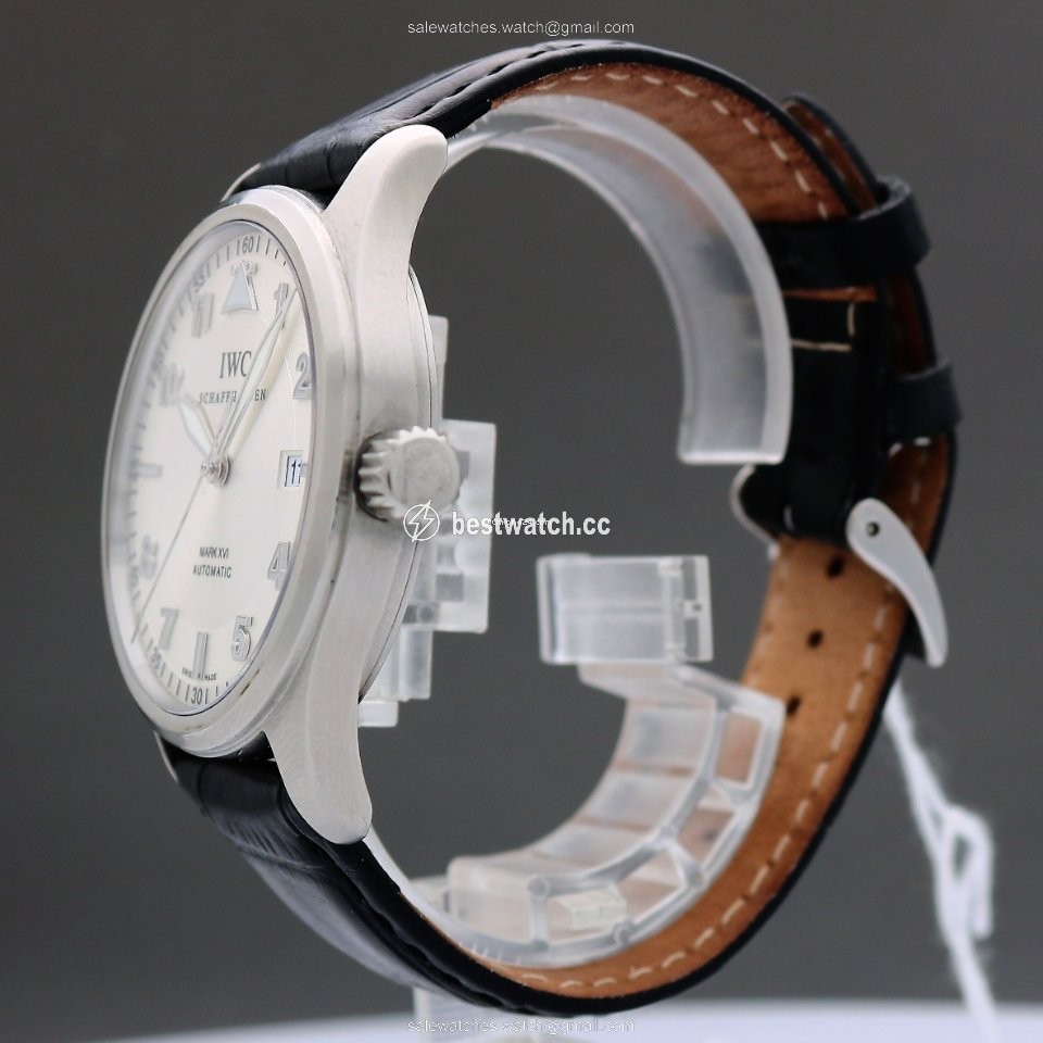 IMG_9085 IWC Pilot Mark Mens watch Unisex Automatic Steel IW3255-02 (aka: 3255-02, IW325502) IW325502 Replica 2