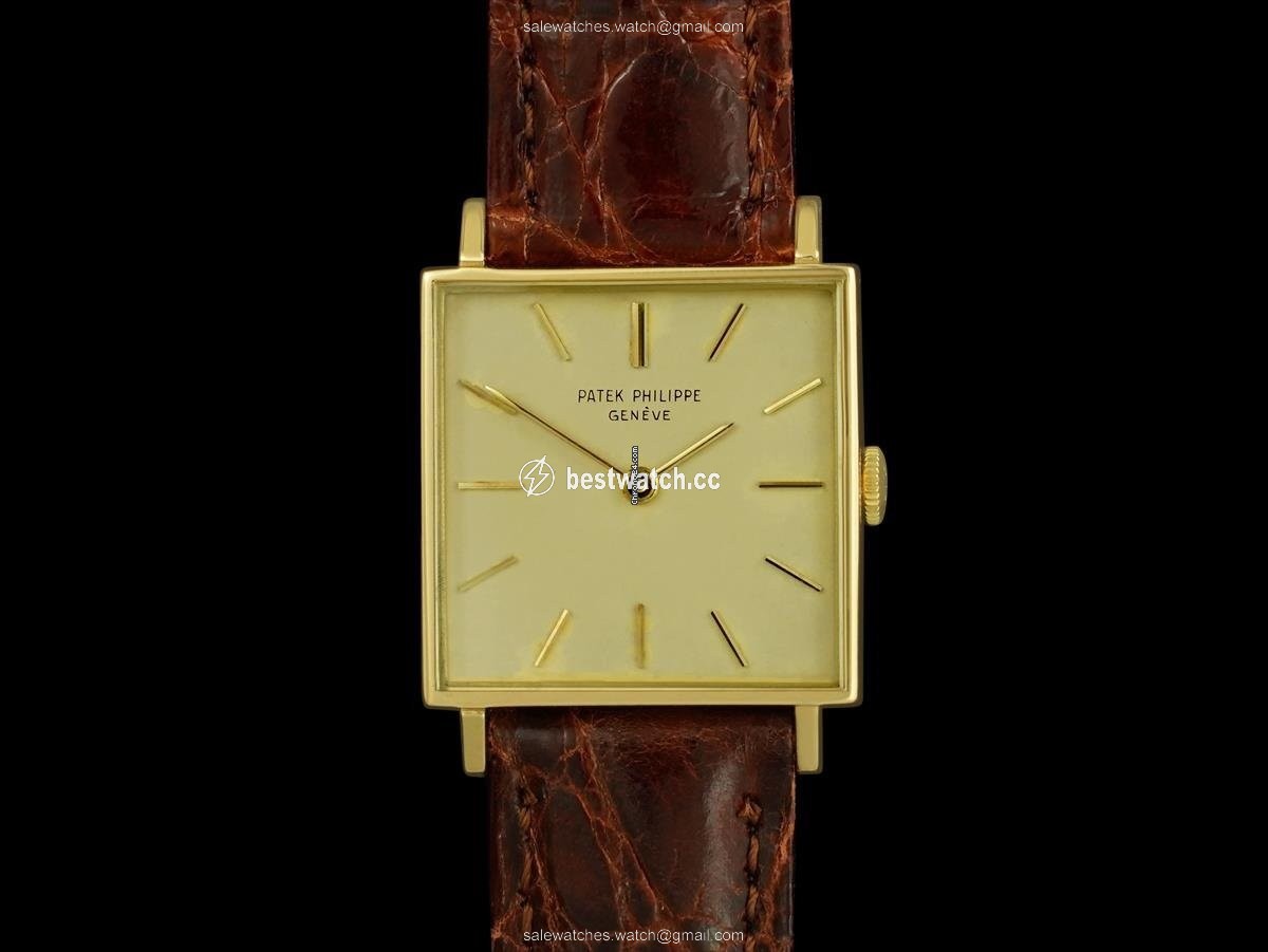 Patek Philippe Vintage Mens watch Unisex Manual winding Yellow gold 8282 Replica 2