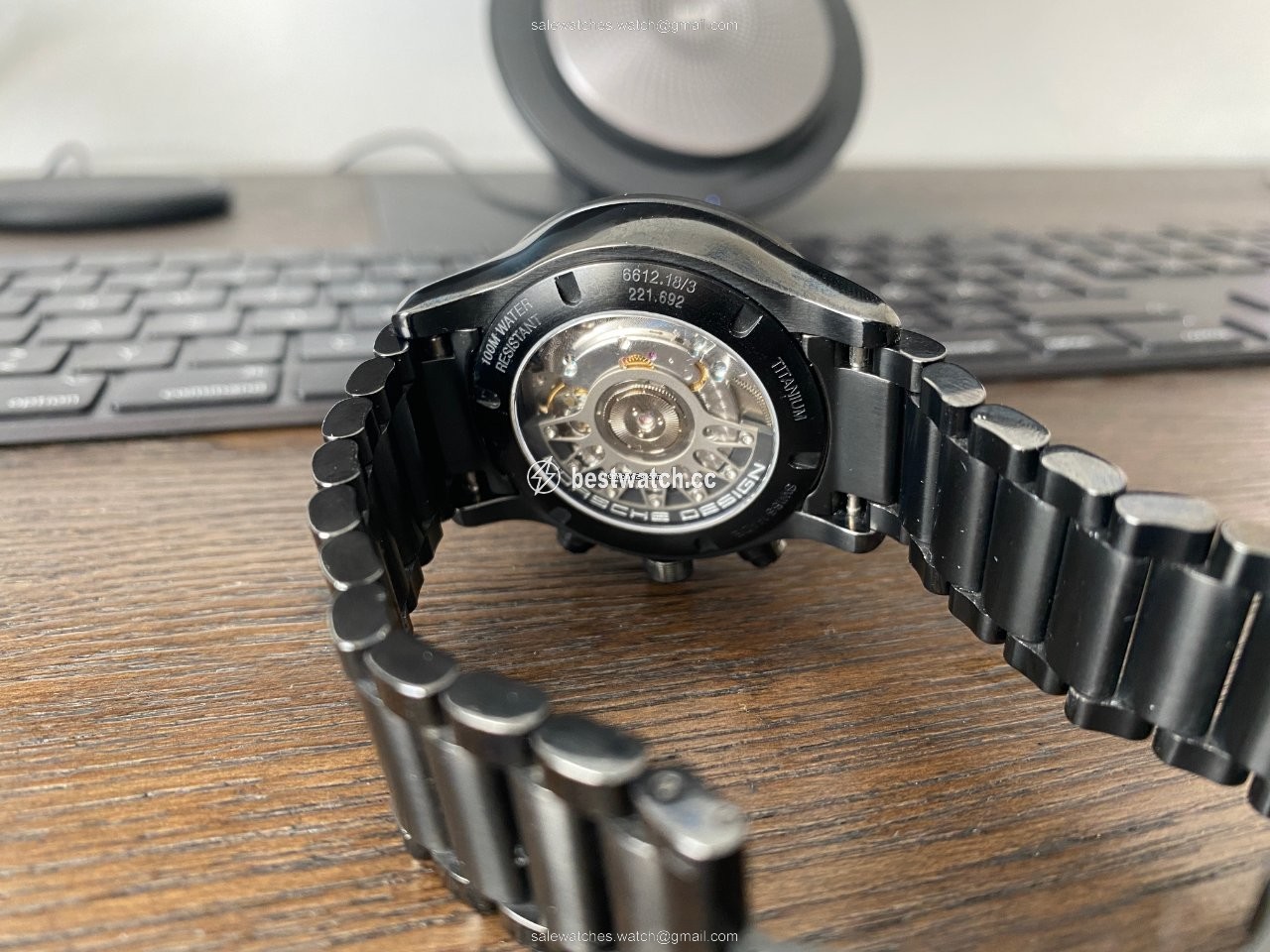 IMG_9085 Porsche Design Dashboard Mens watch Unisex Automatic Titanium 6612.18 3 221.692 Replica 2