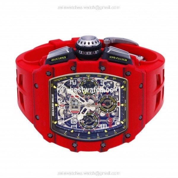 IMG_9085 Richard Mille RM 011 Automatic RM11-03 FQ TPT Replica 2