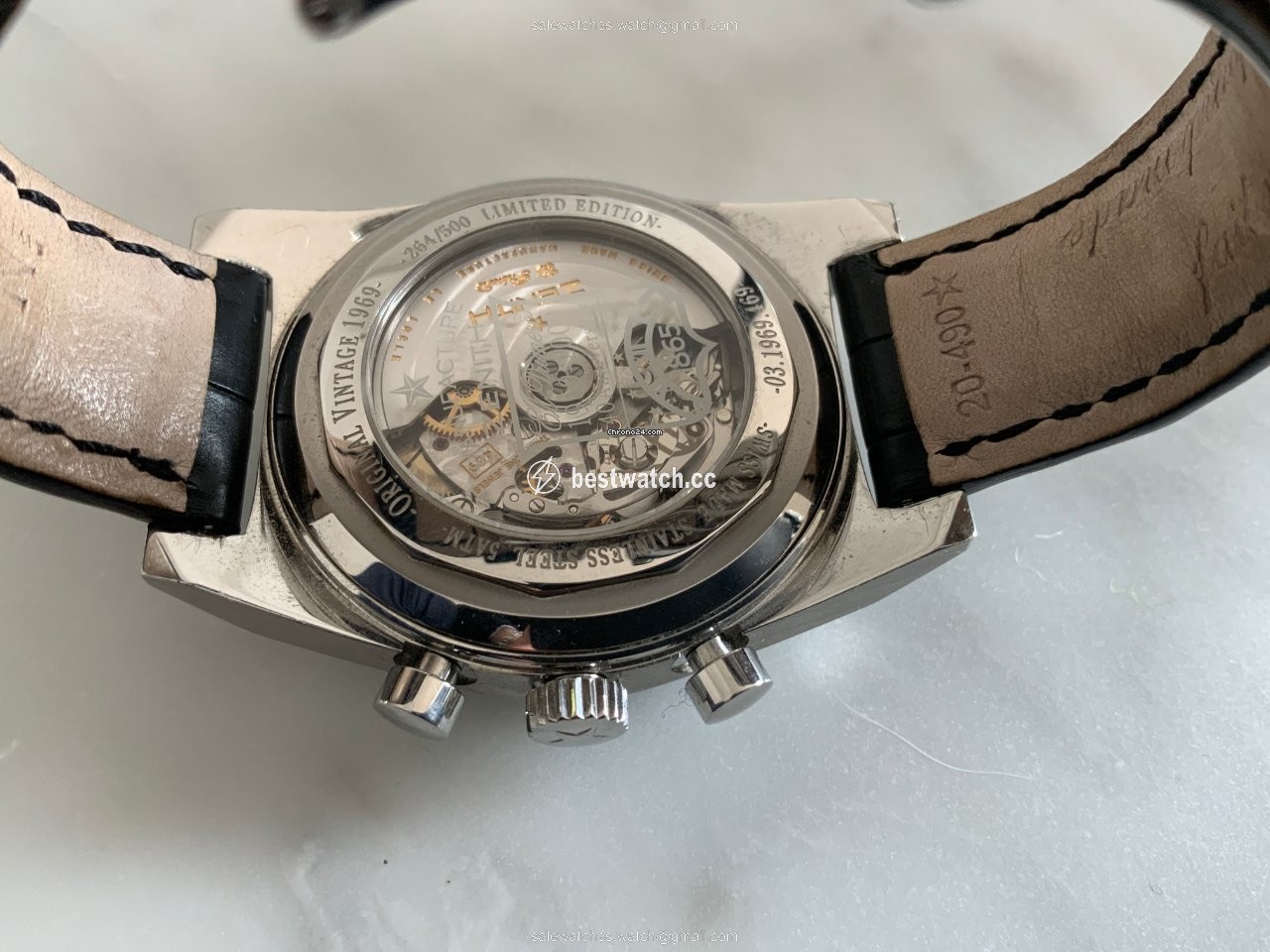 IMG_9085 Zenith El Primero New Vintage 1969 Automatic Steel 03.1969.469 01.C490 Replica 2