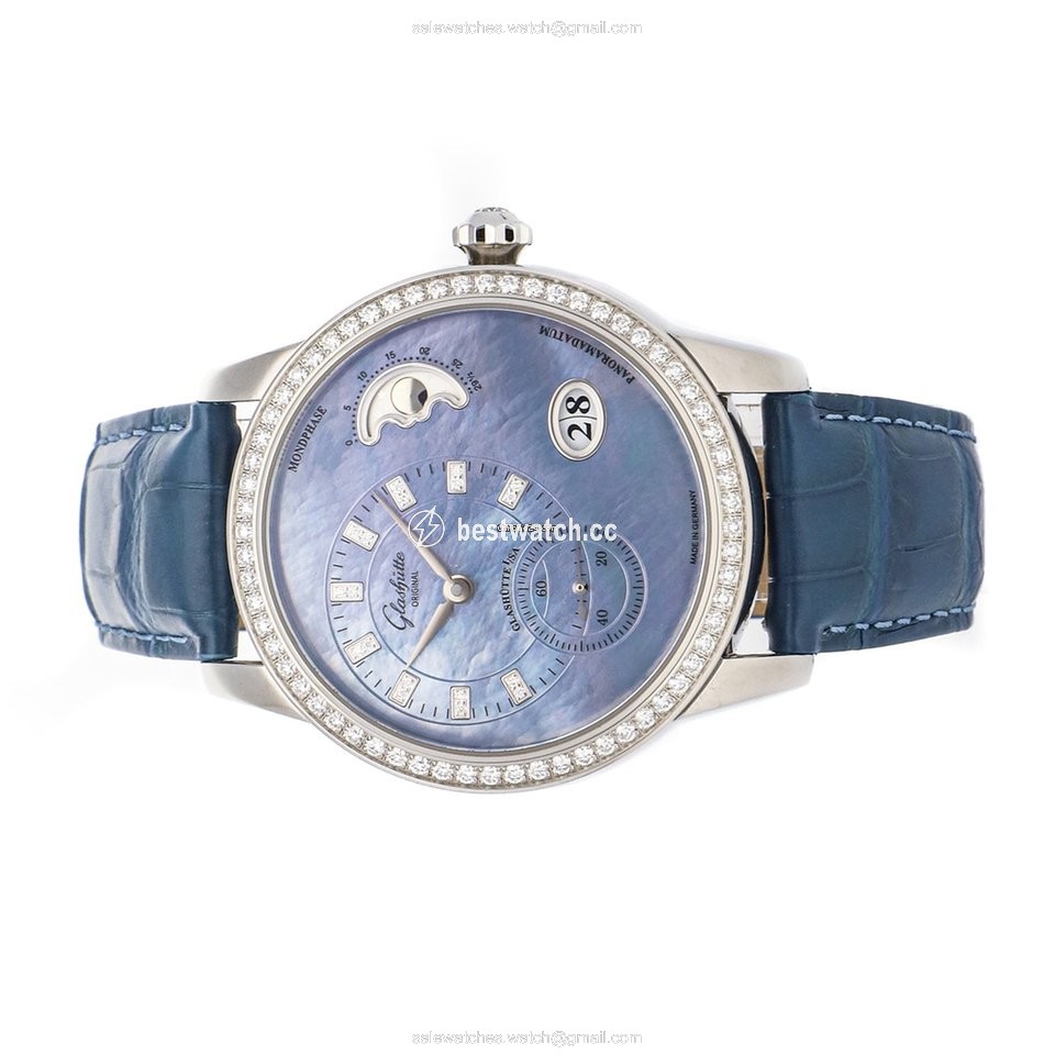 IMG_9085 Glashutte Original PanoMatic Luna Mens watch Unisex Automatic Steel 1-90-12-03-12-02 Replica 2