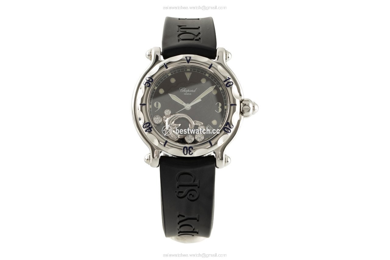 IMG_9085 Chopard Happy Sport Womens watch Quartz Steel 28 8897 Replica 2