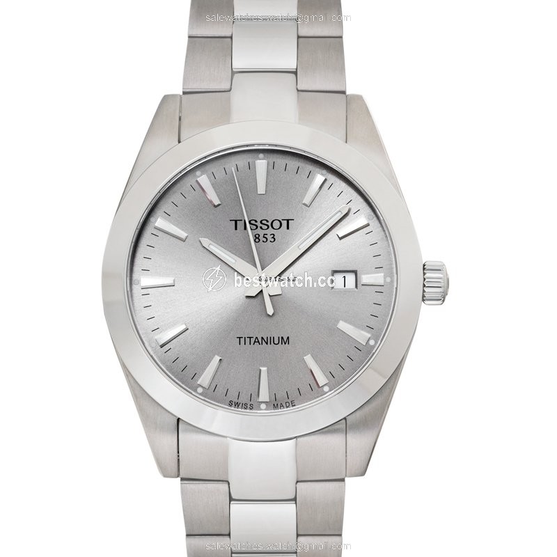 Tissot Mens watch Unisex Quartz Titanium T127.410.44.081.00 Replica 2