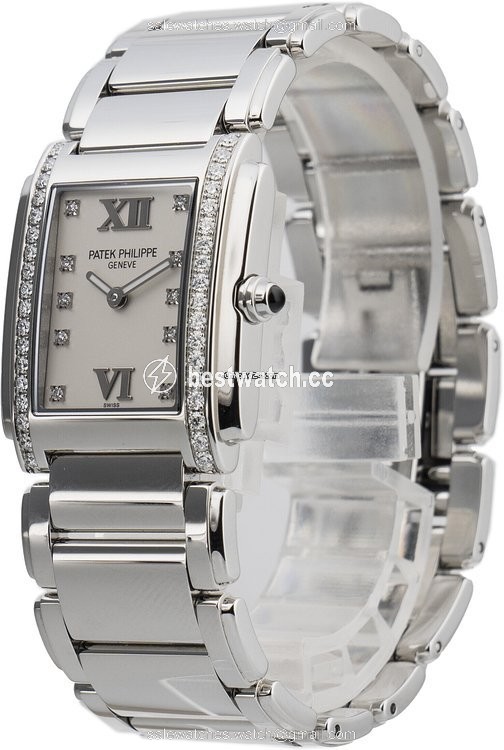 Patek Philippe Twenty~4 Womens watch Quartz Steel 4910 10A 011 Replica 2