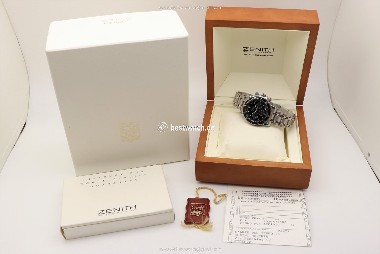 IMG_9085 Zenith El Primero Chronograph Mens watch Unisex Automatic Steel 02.0471.400 Replica 2