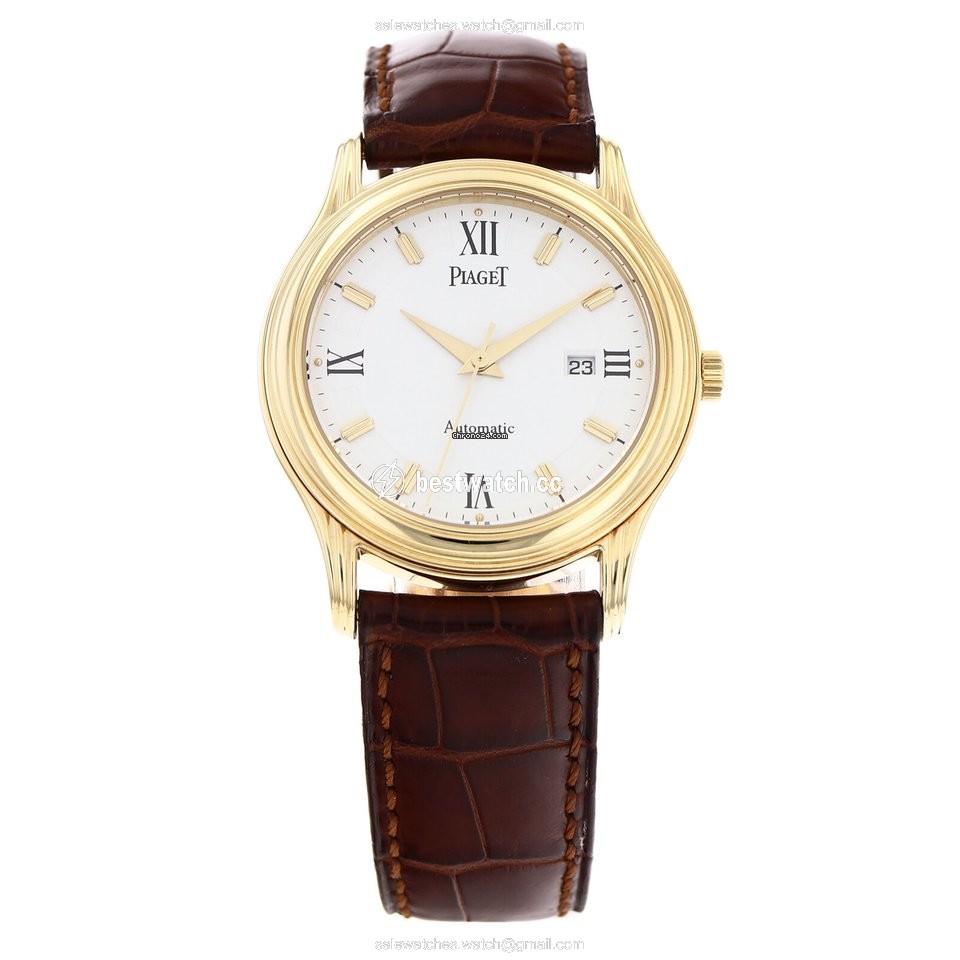 IMG_9085 Piaget Polo Mens watch Unisex Automatic Yellow gold NUMBER 24001 Replica 2