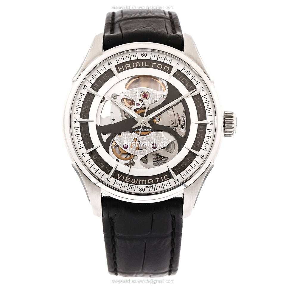 Hamilton Jazzmaster Viewmatic Mens watch Unisex Automatic Steel NUMBER H42555751 Replica 2