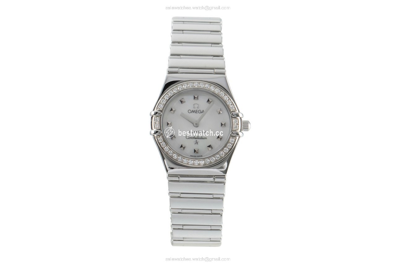Omega Constellation Ladies Womens watch Quartz Steel 1475.71.00 Replica 2