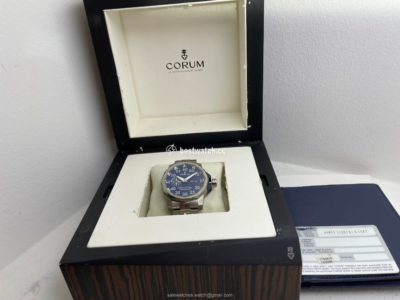 IMG_9085 Corum Admirals Cup Competition 48 Mens watch Unisex Automatic Titanium 947.933.04 Replica 2