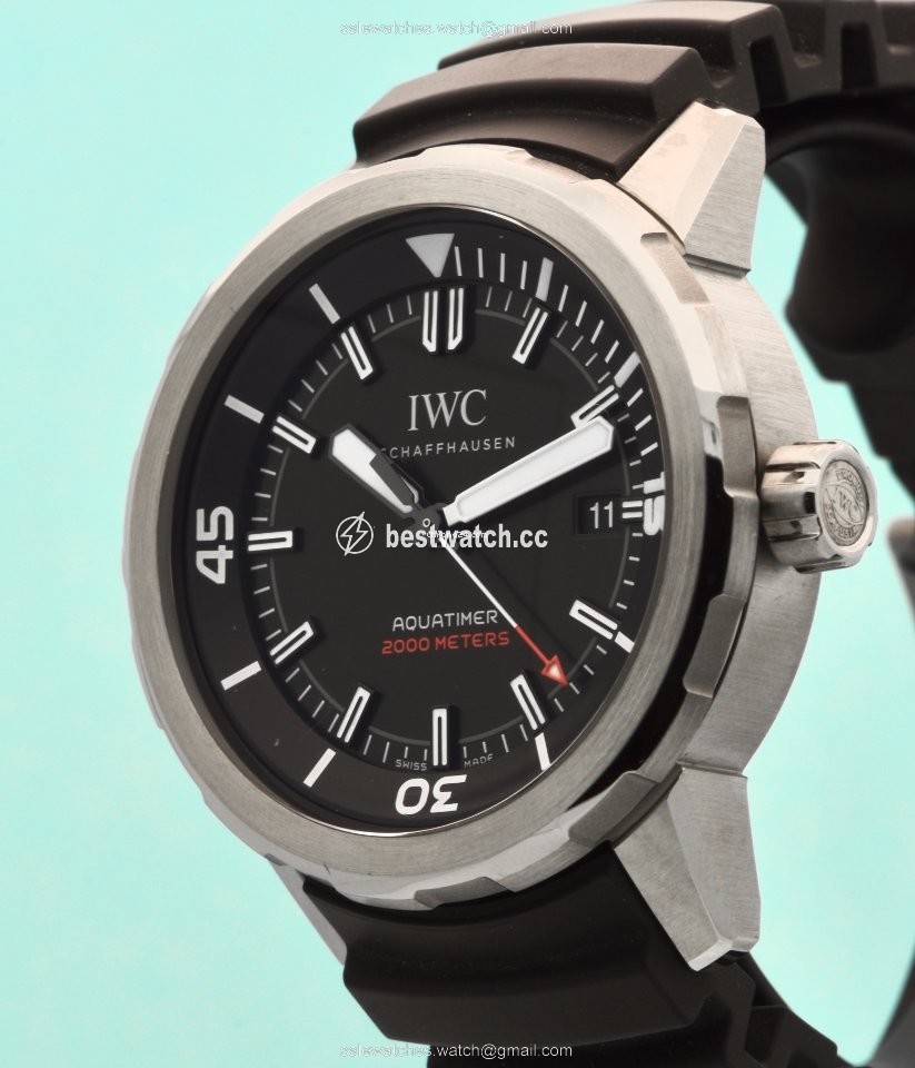 IMG_9085 IWC Aquatimer Automatic 2000 Mens watch Unisex Automatic Titanium IW329101 Replica 2