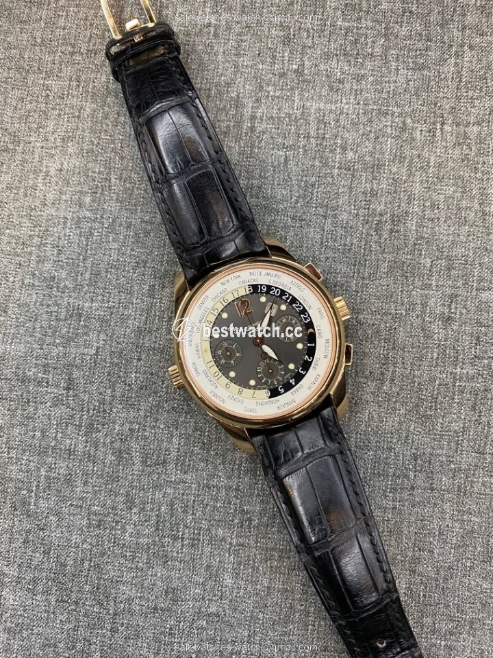 IMG_9085 Girard Perregaux WW.TC Mens watch Unisex Automatic Rose gold 49800-52-521 Replica 2
