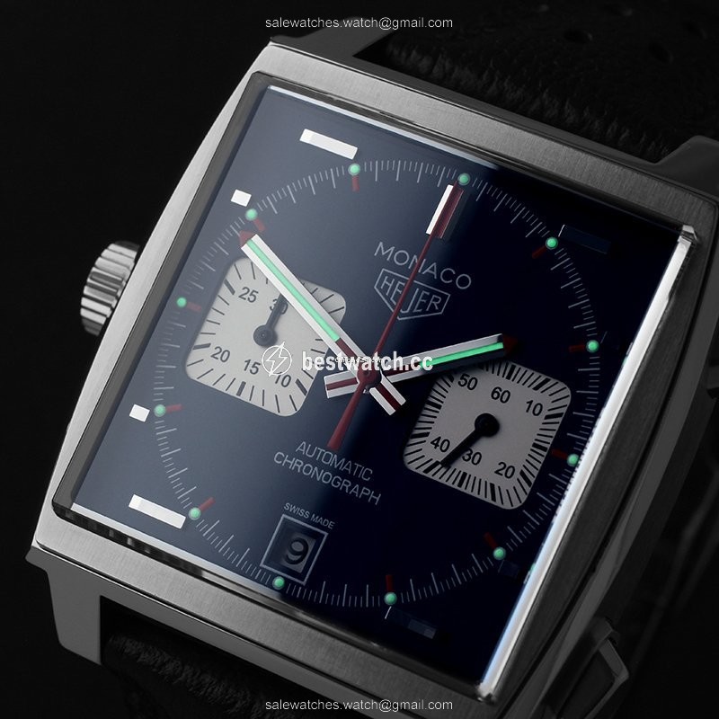IMG_9085 TAG Heuer Monaco Calibre 11 Mens watch Unisex Steel CAW211P.FC6356 Replica 2