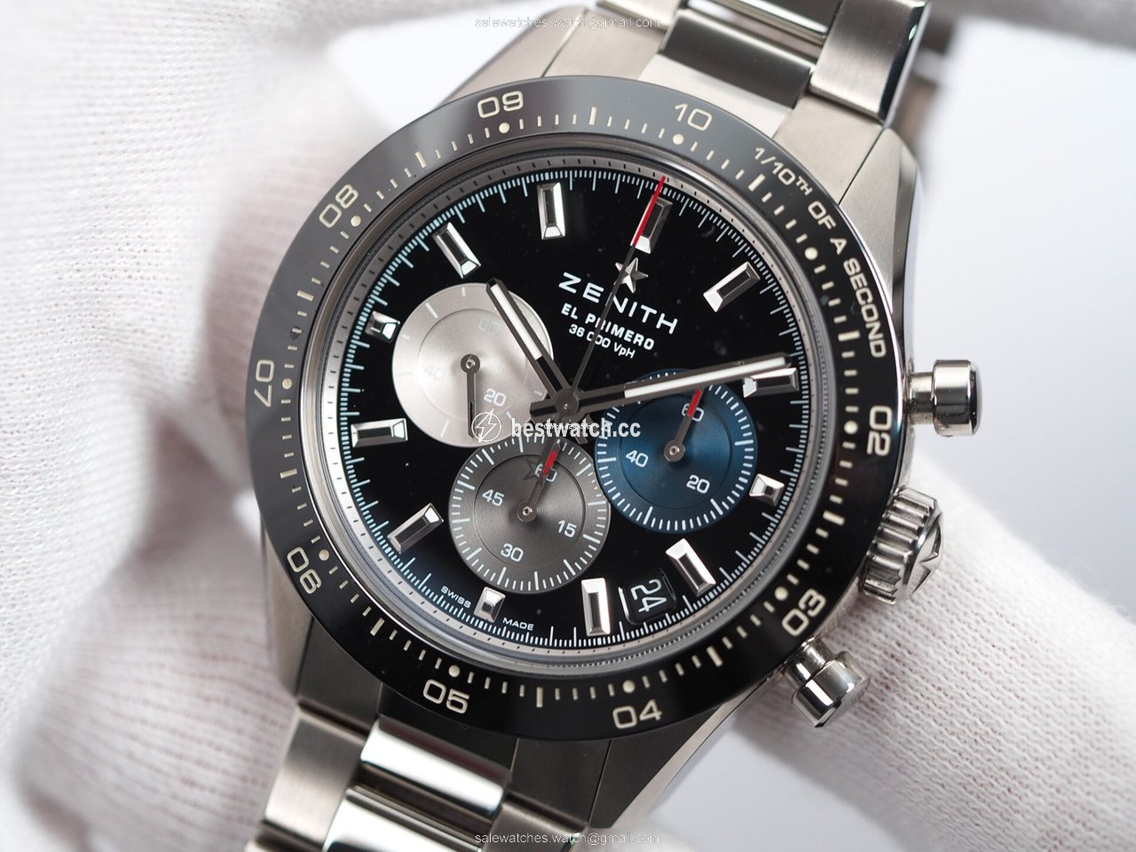 IMG_9085 Zenith Chronomaster Sport Automatic Steel 03.3100.3600 Replica 2