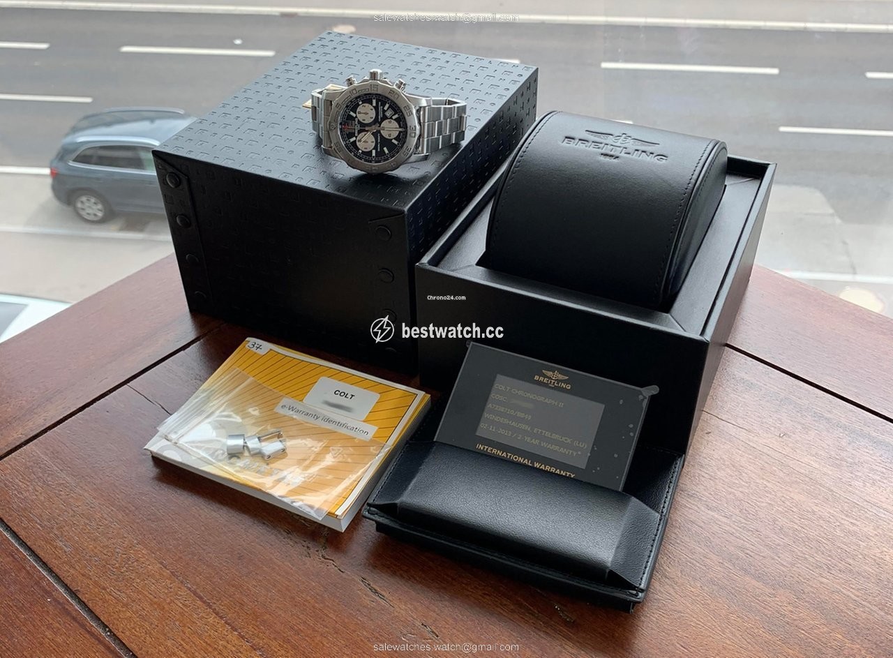 Breitling Colt Chronograph II Quartz Steel A7338710 Replica 2
