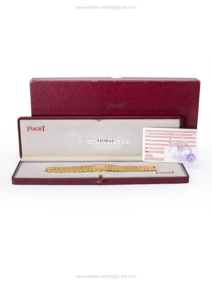 IMG_9085 Piaget Polo Womens watch Quartz Yellow gold 8131.C.701 Replica 2