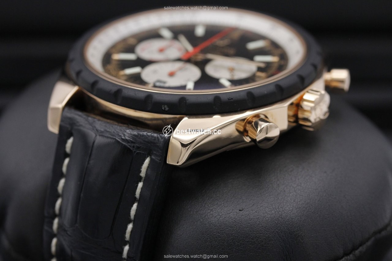 IMG_9085 Breitling Chrono-Matic 49 Rose gold R14360 Replica 2