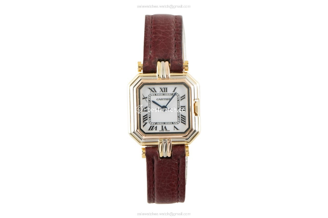 IMG_9085 Cartier Trinity Womens watch Quartz Yellow gold 6600 Replica 2