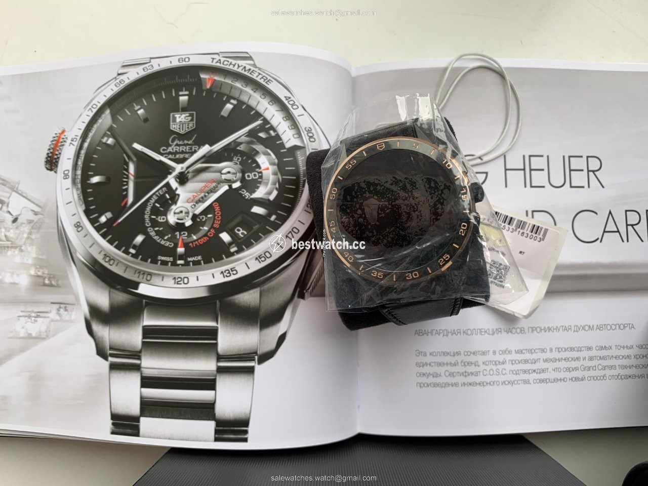 IMG_9085 TAG Heuer Connected Mens watch Unisex Titanium SBG8A83.BT6254 Replica 2