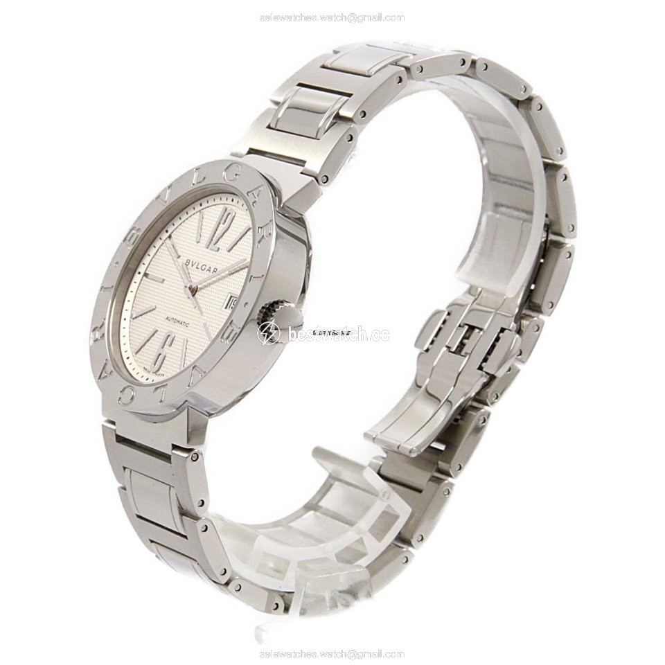 Bulgari Bulgari Mens watch Unisex Automatic BB38SSAUTO BB38WSSD AT Replica 2