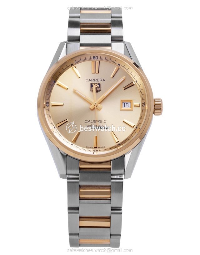 IMG_9085 TAG Heuer Carrera Calibre 5 Mens watch Unisex Automatic Steel WAR215A.BD0783 Replica 2