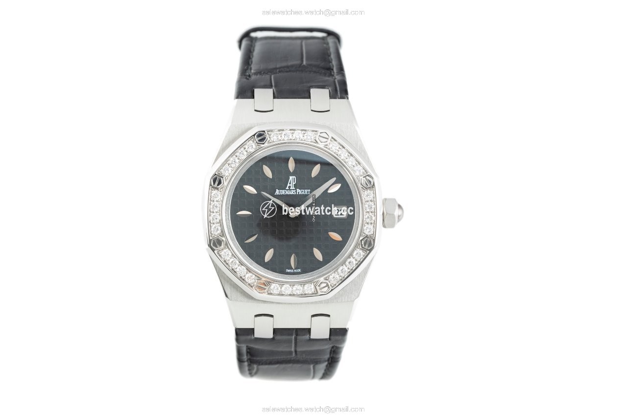 Audemars Piguet Royal Oak Lady Womens watch Quartz Steel G19554 Replica 2