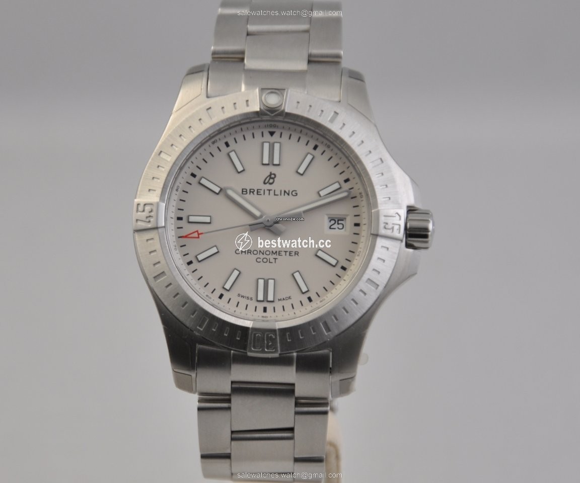 IMG_9085 Breitling Chronomat Colt Mens watch Unisex Automatic Steel A17313101G1A1 Replica 2