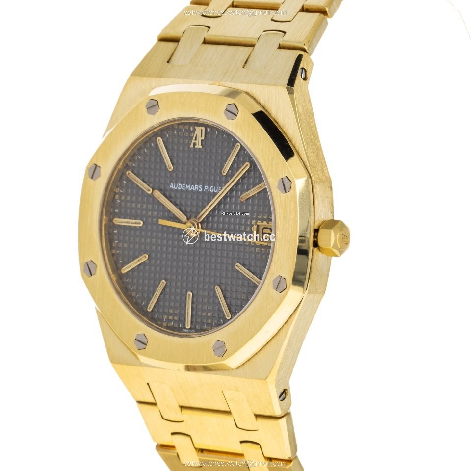 Audemars Piguet Royal Oak Mens watch Unisex Quartz Yellow gold 56023SA Replica 2