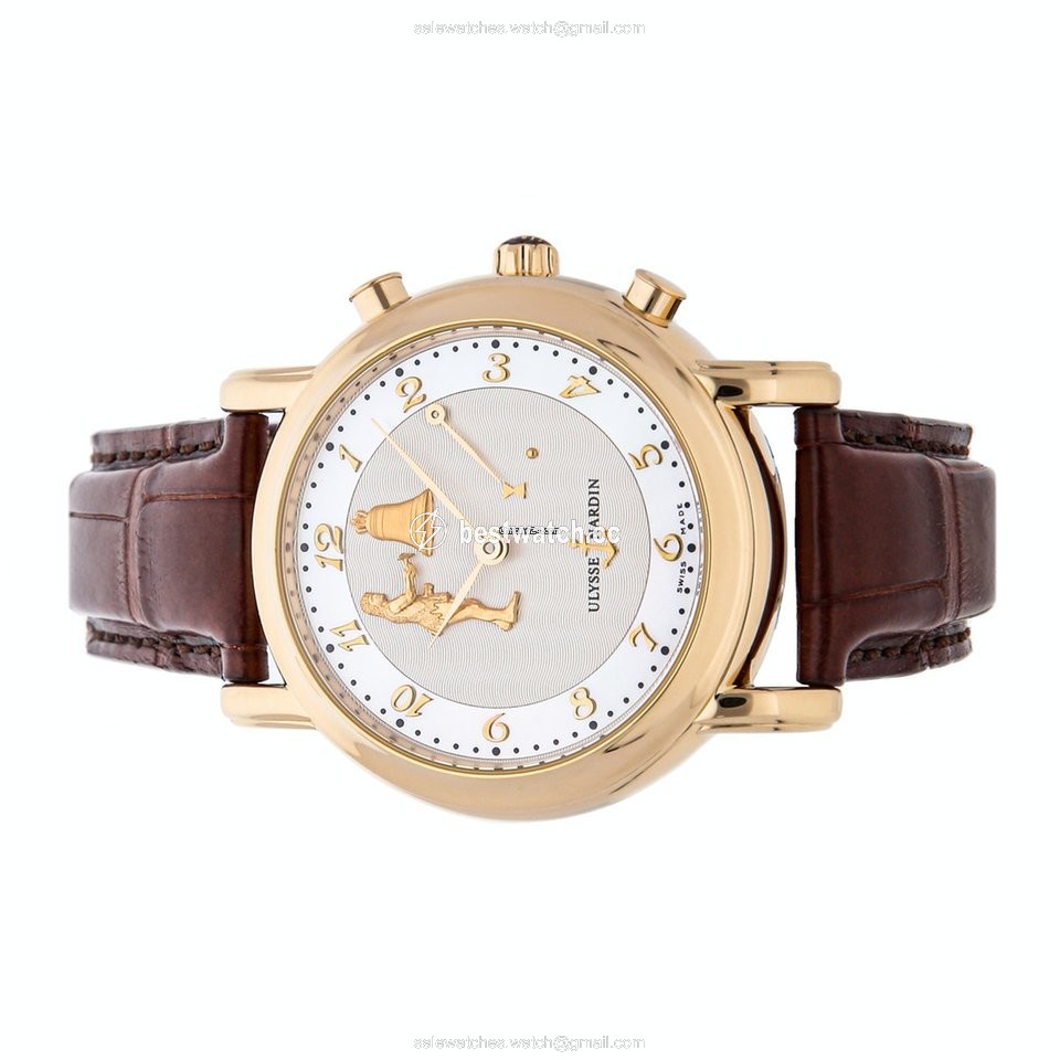 Ulysse Nardin San Marco Mens watch Unisex Automatic Rose gold 756-22 Replica 2