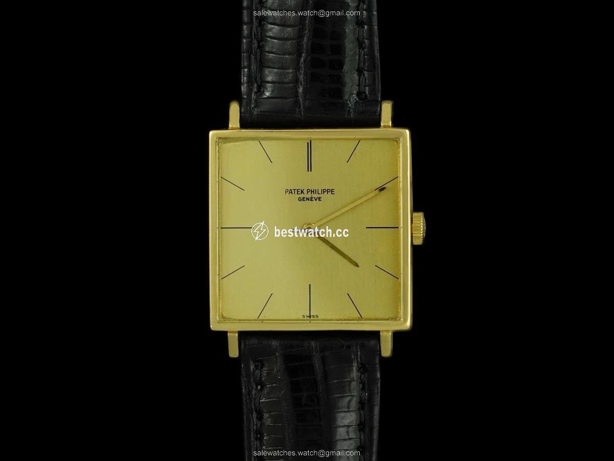 IMG_9085 Patek Philippe Vintage Mens watch Unisex Manual winding Yellow gold 8333 Replica 2