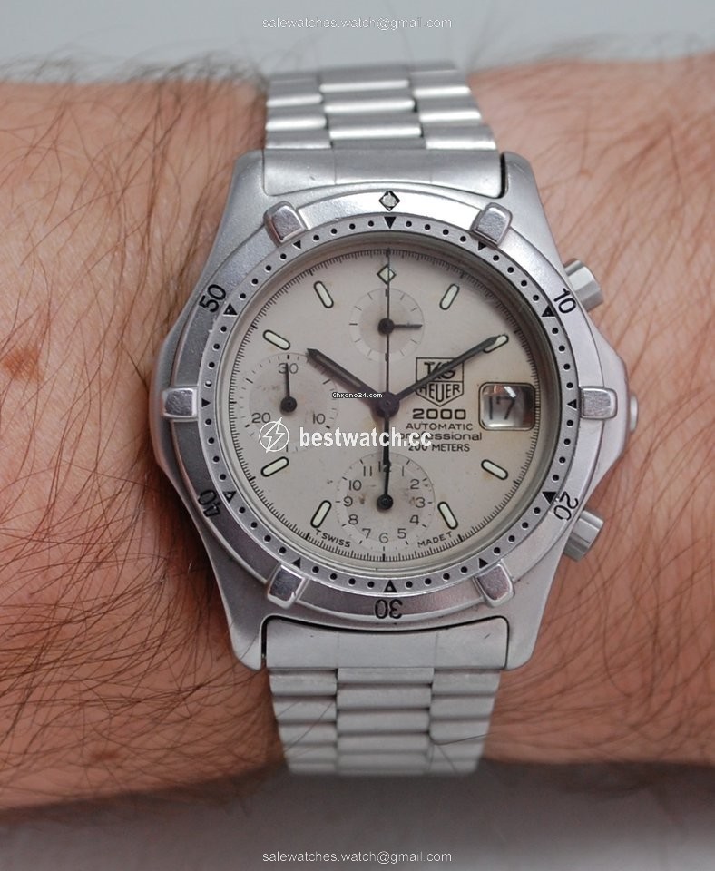 IMG_9085 TAG Heuer 2000 Mens watch Unisex Automatic Steel 162.206 Replica 2