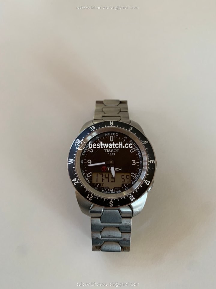 IMG_9085 Tissot T-Touch Expert Mens watch Unisex Quartz Titanium T0134204405700 Replica 2