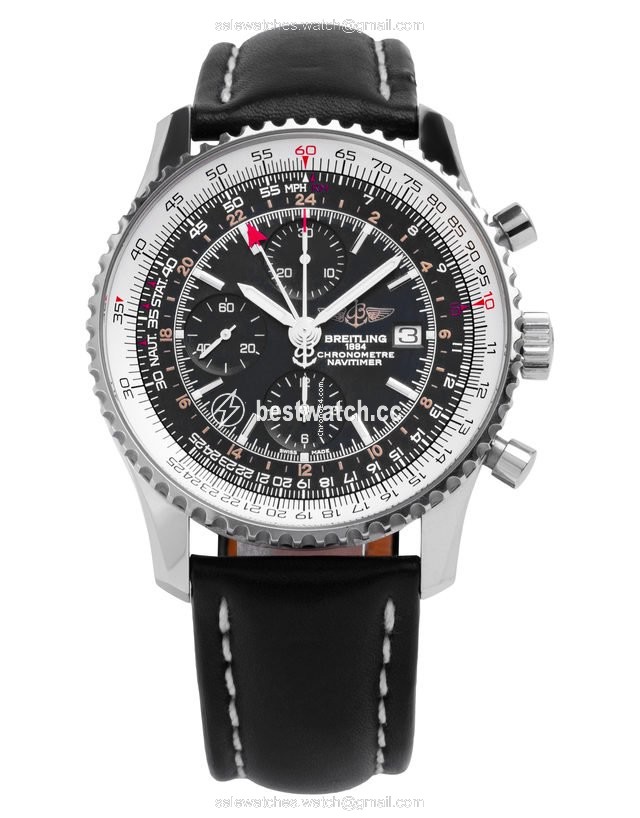 IMG_9085 Breitling Navitimer World Mens watch Unisex Automatic Steel A2432212.B726.441X.A20BA.1 Replica 2