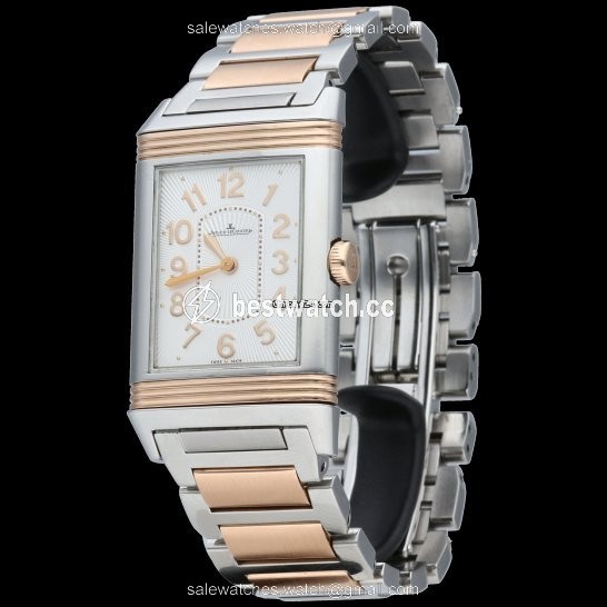 Jaeger-LeCoultre Grande Reverso Lady Ultra Thin Womens watch Quartz Gold Steel Q3204120 Replica 2