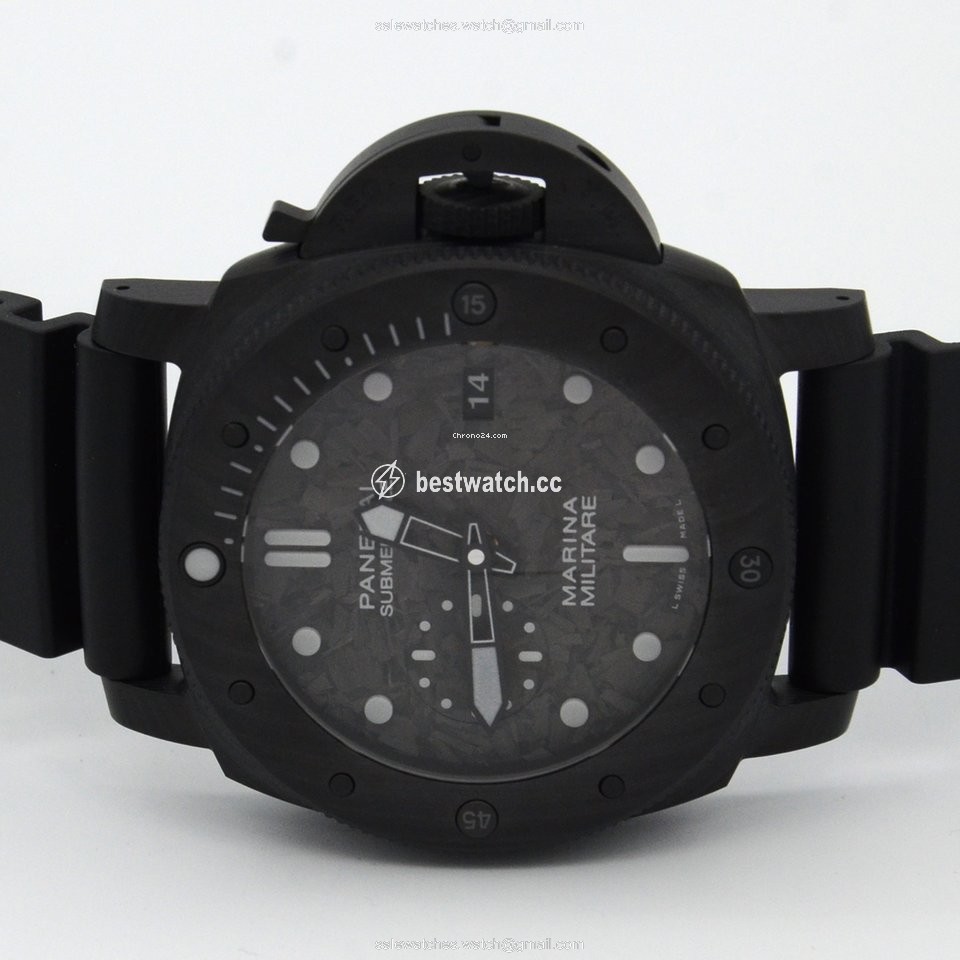 IMG_9085 Panerai Luminor Submersible Mens watch Unisex Automatic Carbon PAM 00979 Replica 2