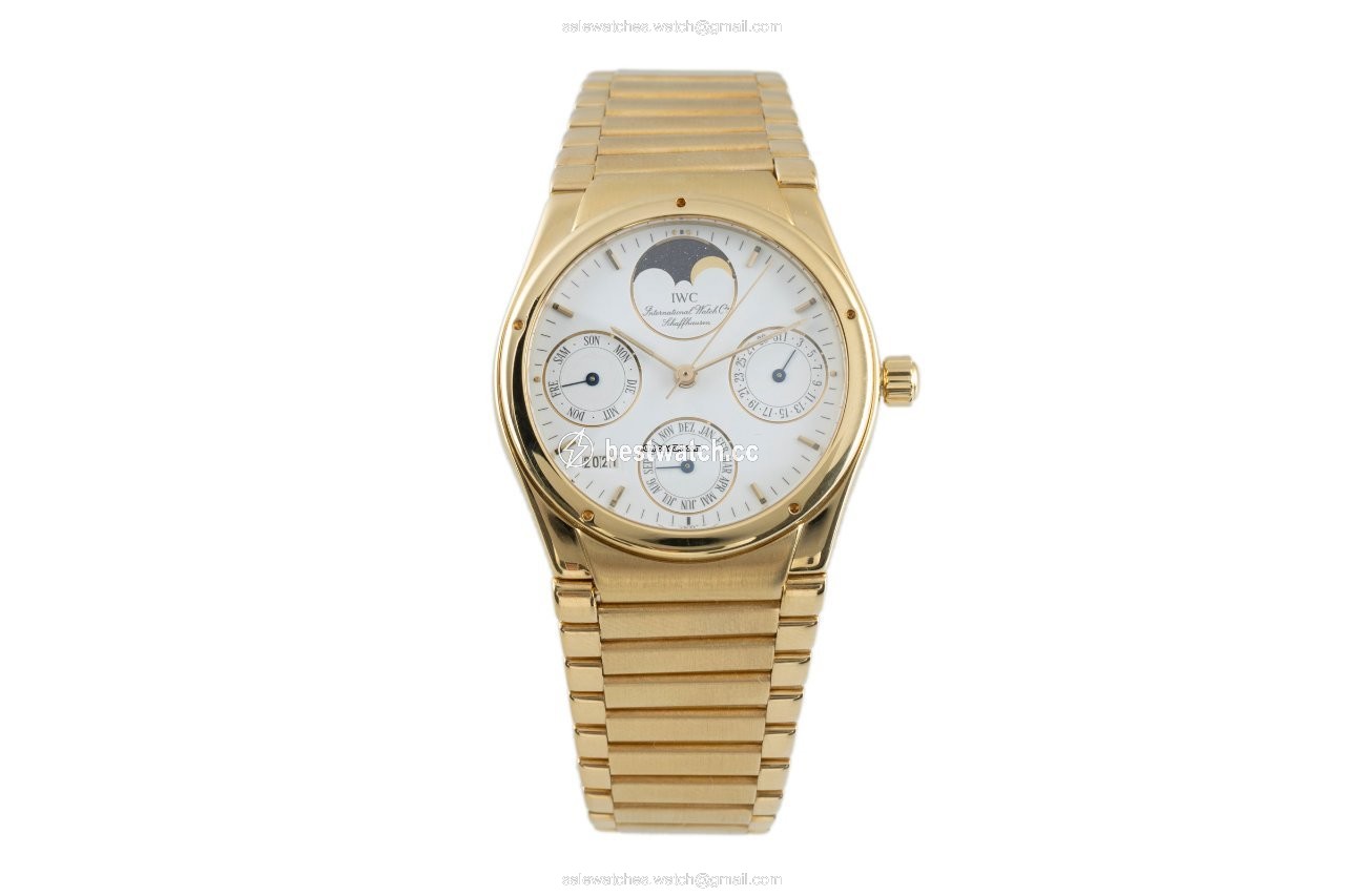 IMG_9085 IWC Ingenieur Automatic Mens watch Unisex Automatic Yellow gold 3540-1 Replica 2