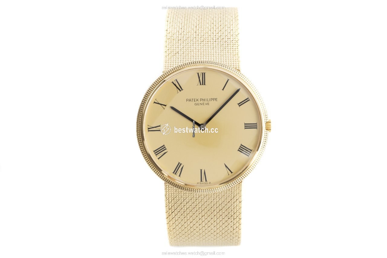 IMG_9085 Patek Philippe Calatrava Mens watch Unisex Automatic Yellow gold 3588 1 Replica 2