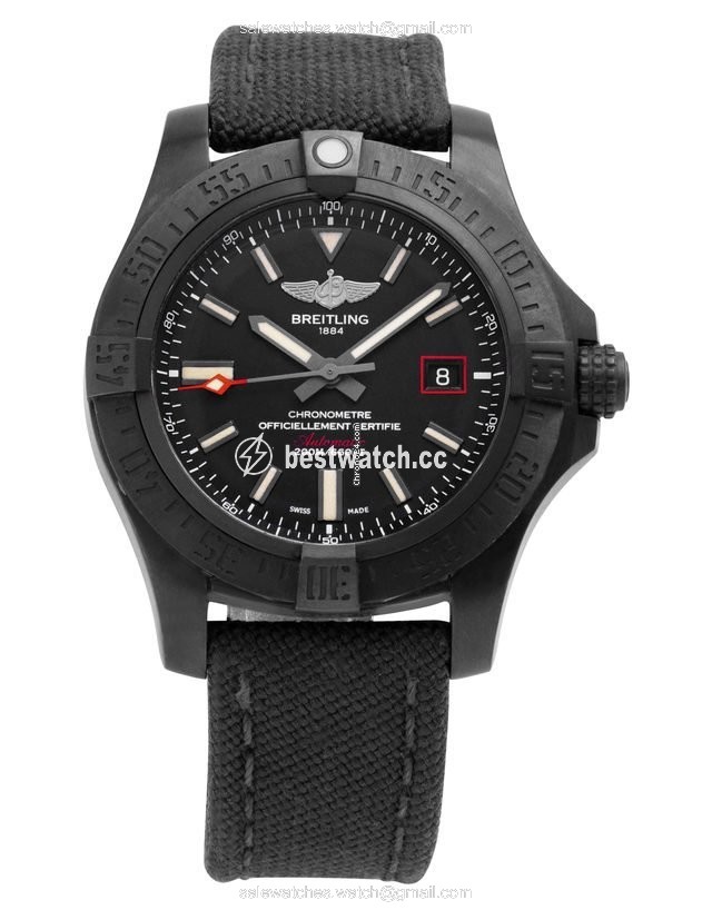 IMG_9085 Breitling Avenger Blackbird 44 Mens watch Unisex Automatic Titanium V1731110.BD74.109W.M20BASA.1 Replica 2