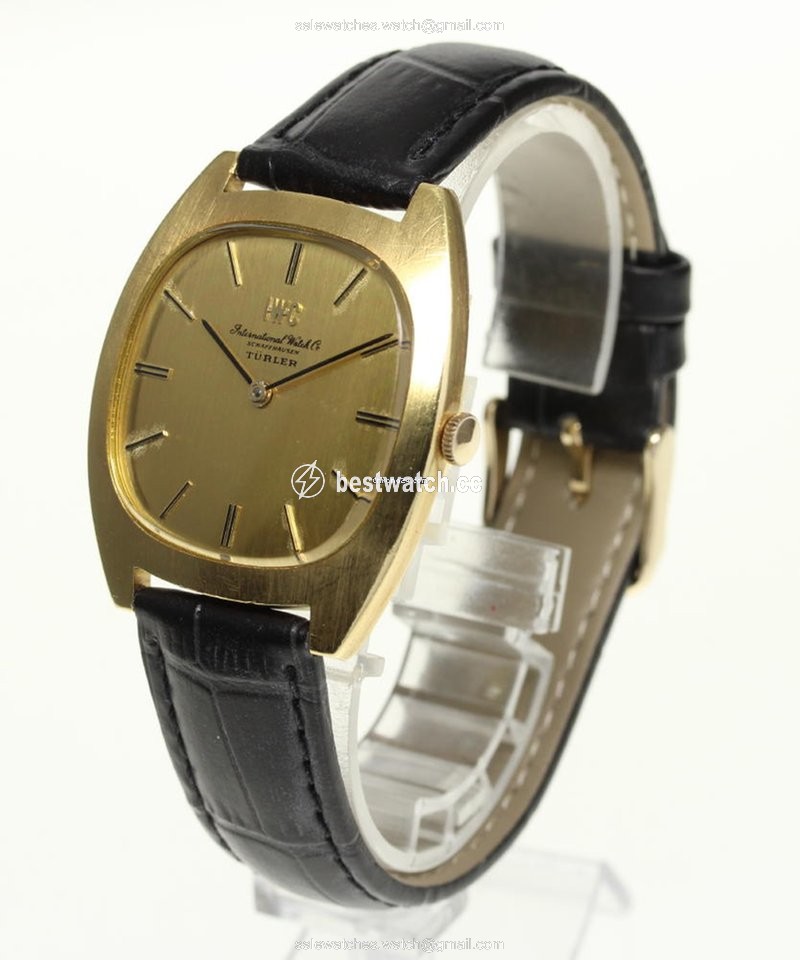 IMG_9085 IWC Mens watch Unisex Manual winding Yellow gold 2570 Replica 2